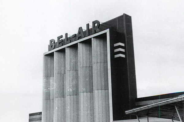 Bel Air Drive-In Theatre - Old Photo (newer photo)